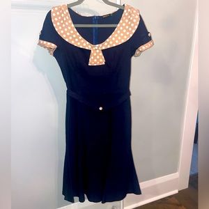 Flattering Blue Dress